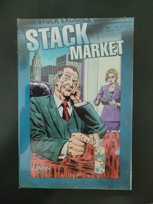 Stack Market Board Game Z-Man Games (2007) New in Shrink / Sealed 3-4 Players