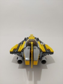 LEGO Star Wars The Clone Wars Anakin's Jedi Starfighter 7669 Incomplete **read**
