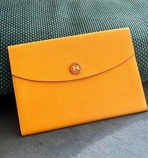 HERMES Clutch Orange, kaum benutzt, 24x17x2cm