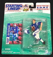 1997 Kenner Starting Lineup Jim Harbaugh #4 QB Club Colts NFL Sealed w/Card