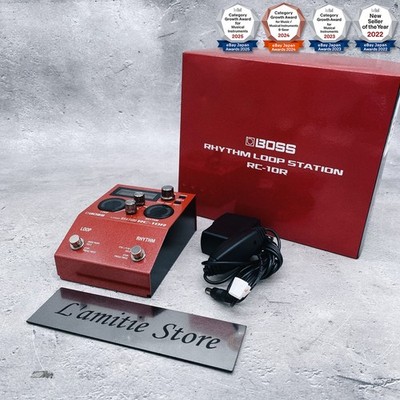 Boss RC-10R Rhythm Loop Station Gitarren-Effektpedal rot RC10R RC10 10 R gete...