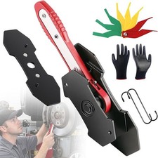 Brake Caliper Compression Tool with Brake Pad Gauge Set for Cars