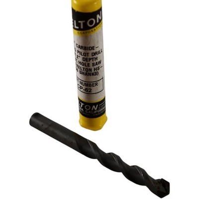 NEW Relton CP-62 3/8'' Dia x 2'' Depth Carbide Tipped Pilot Bit USA Hole Saw