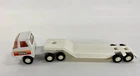Vintage 1970s Tonka Toys - Tiny / Mini Tonka White & Orange Lowboy
