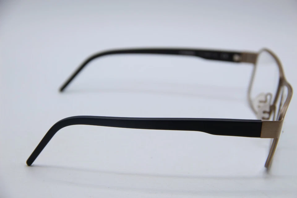 NEW PORSCHE DESIGN P'8290 D GOLD BLACK AUTHENTIC FRAMES EYEGLASSES 56-17 - Image 4 of 4