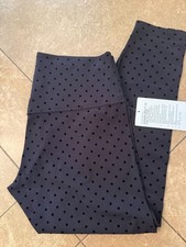 NWT Lululemon Sz 4 6 8 10 12 14 25" high-rise Align Legging Pant Flocked Polka