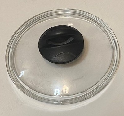Pyrex Clear Glass Replacement Lid with Black Knob for Megaware 2-Quart Saucepan