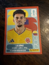 2026 Panini FIFA World Cup USA Sticker COL20 Luis Diaz Red Parallel Colombia
