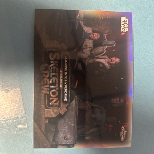 Topps Chrome 2025 - Star Wars - Skeleton Crew saltando a Hyperdrive #SC-8 - Imagen 2 de 4