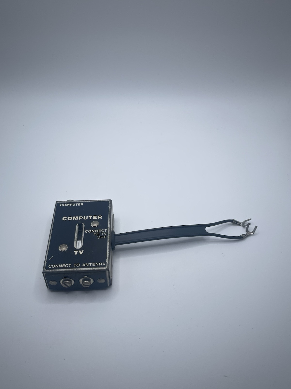 Vintage Computer Atari Game to TV Antenna Switch Adapter VHF Connection