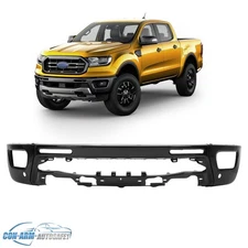 For Ford Ranger 2019-2023 2020 With Sensor Holes Front Bumper Face Bar Steel