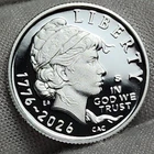 2026 S Emerging Liberty .999 Silver Proof Dime 10c From US Mint Proof Set  H-9Be