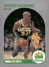 1990-91 Hoops #280 Xavier McDaniel