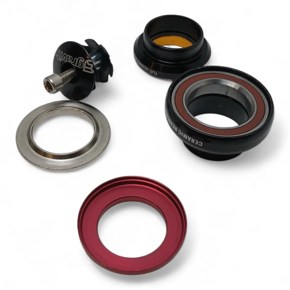 FSA Gravity Ceramic 1 1/8'' Headset No.15 the Pig DH Pro Black - Image 3 of 4