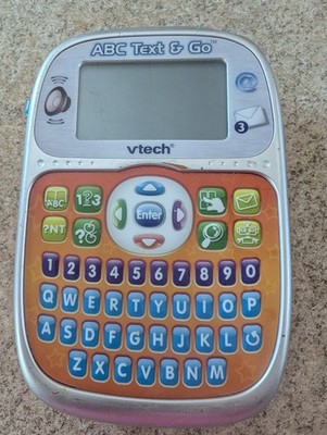Vtech ABC Text and Go Motion Educational Handheld Electronic Toy Tested Works