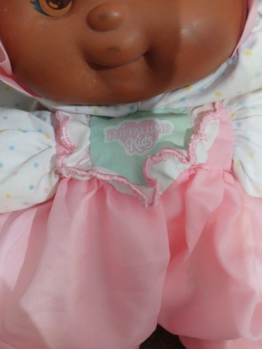 Muñeca afroamericana Fisher Price Puffalump KIDS rosa 1990 de colección - Imagen 4 de 11