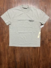 Fear of God Essentials Tee Dark Oatmeal Size Large Oversized Authentic #4339