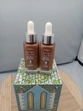 2 Loreal True Match Nude Hyaluronic Tinted Serum Foundation 8-10 Deep 1oz