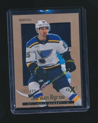 JORDAN KYROU 2023-24 SKYBOX EX 2000 CREDENTIALS PARALLEL 205/499 #98