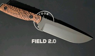 Toor Knives Field 2.0 Fixed Blade  Spanish Moss