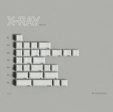 PBTFans X-RAY R3 Keycaps, 40s Kit