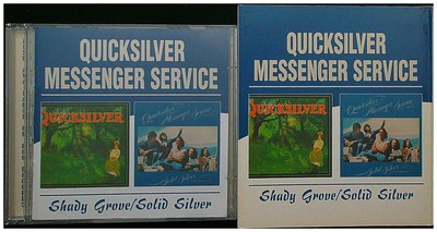 Quicksilver Messenger Service - Shady Grove / Solid Silver  2xCD MINT-