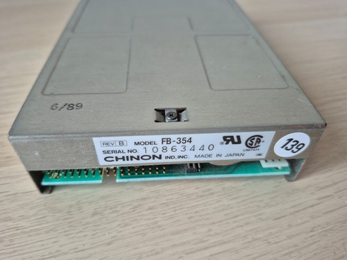 ✅ CHINON FB-354 Diskettenlaufwerk ⭐ Commodore Amiga 2000 ⭐ Sehr guter Zustand ⚡ - Afbeelding 4 van 5