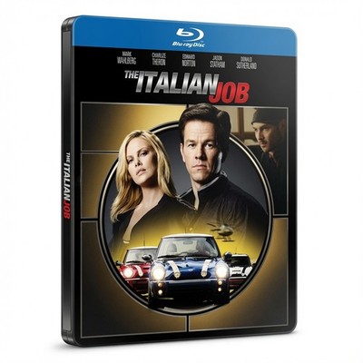 The Italian Job - Steelbook Metal case Edition (Blu-ray) New