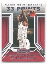 2020 Panini Contenders Draft Picks #12 Onyeka Okongwu Playing the Numbers Game