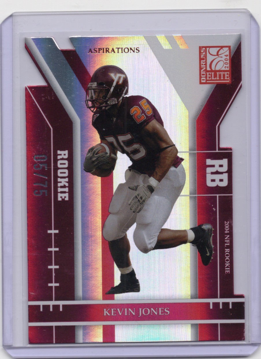 Kevin Jones Donruss Elite #162 Aspirations
