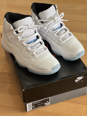 Jordan Air Jordan 11 Retro 2024 Legend Blue/Columbia White Black