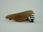 Brooks B67S Aged Leather saddle Brown, With side ties, short Ladies