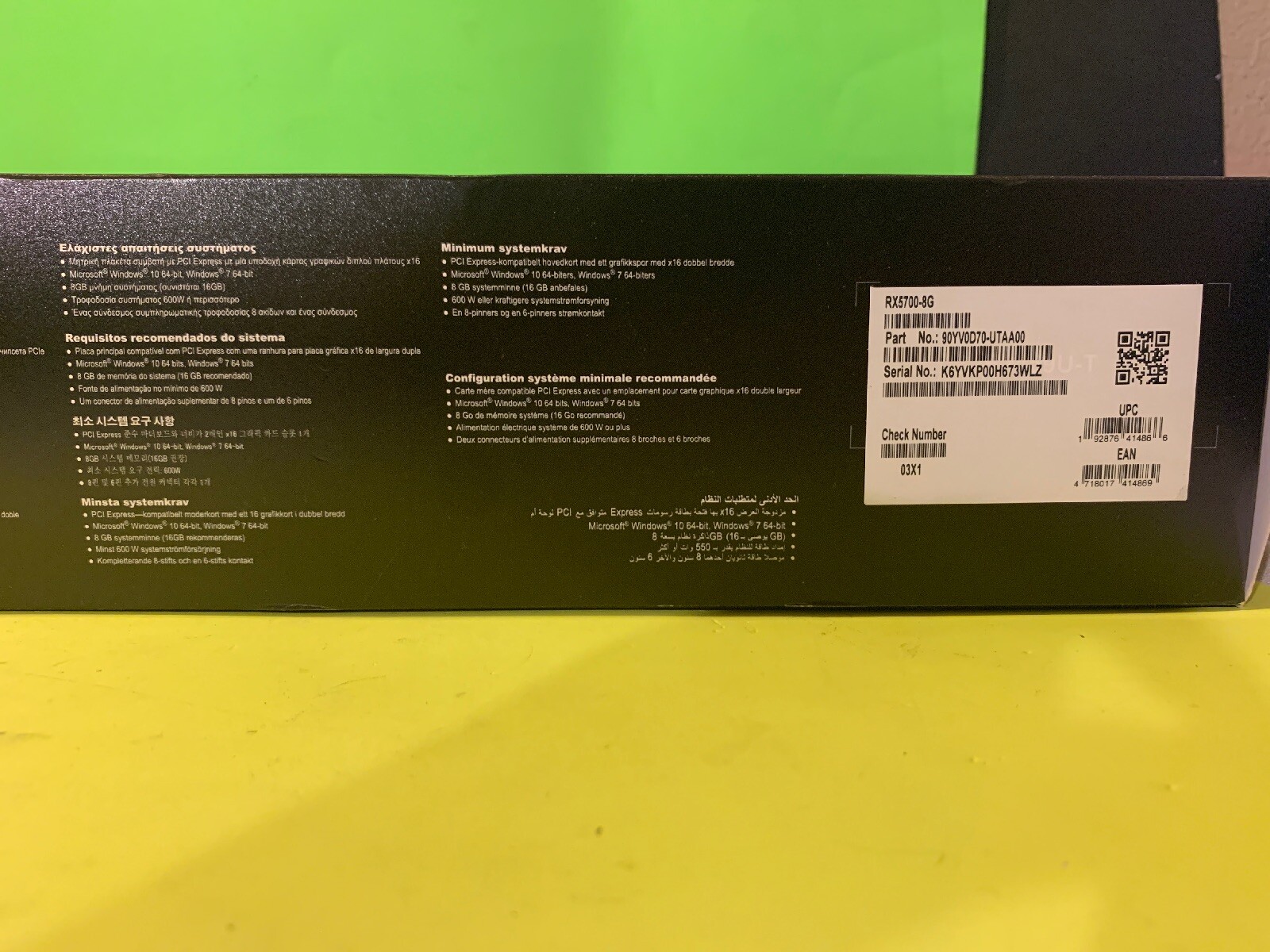 Asus Rx5700 8g Radeon Rx 5700 Graphic Card 8 Gb Gddr6 For Sale