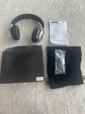 Enyo Silver Black Wireless Bluetooth Headphon...