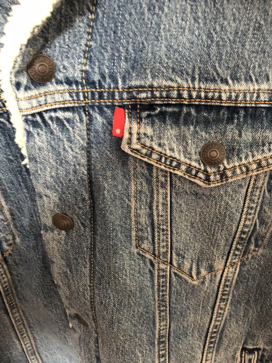 Levis sherpa jacket stonebridge cheap