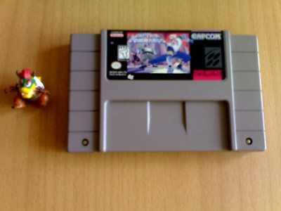   CAPTAIN COMMANDO (Capcom) Super Nintendo Snes NTSC          