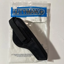 Dutyman Nylon Pistol Holster Large 7841L Wargear  Left or Right Hand