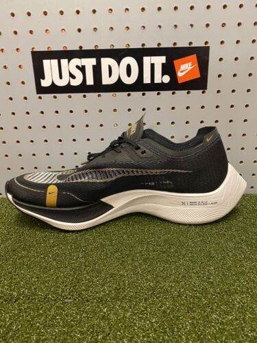 Nike ZoomX Vaporfly Next % 2 Black & Gold Running Shoes CU4111-001 Men’s Size 15 - Picture 5 of 9