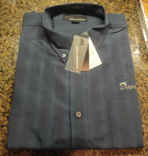 NWT Men's Greg Norman Miami Dolphins L 