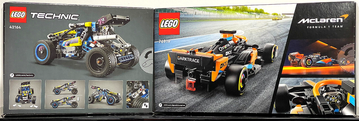 LEGO SPEED TECHNIC SETS - 76919 Mclaren Formula & 42164 Off Road