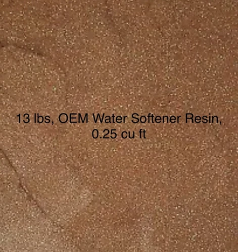 Water Softener Resin OEM High Quality Replacement 0.25 CuFt, 13 Lbs.