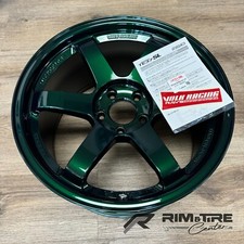 Volk Racing Te37sl 18x11 18 5x114.3 Racing Green Set Of 4 Wvdae18epig