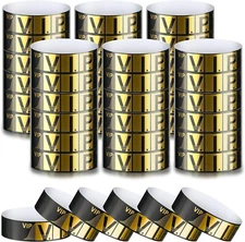 200 pack vip wristbands for events vip bracelets paper wrist bands waterproof vi