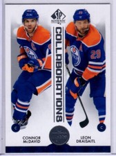 2023-24 Upper Deck SP Authentic  McDavid/Draisaitl Collaborations Card # C-1