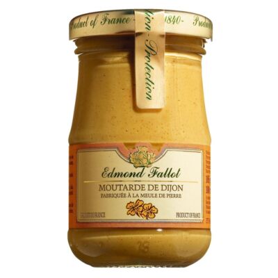 (28,48 EUR/kg) Moutarde de Dijon, Dijon-Senf klassisch scharf, 105 g, Fallot