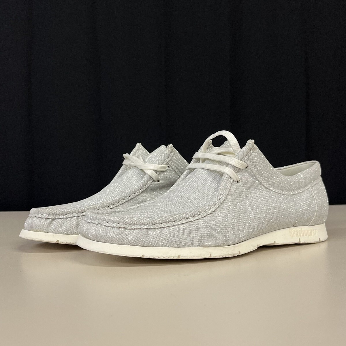 sioux grashopper damen schuhe neu geröße 40,5 in silber