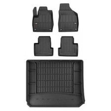 Frogum Pro-Line Satz Gummifußmatten und Kofferraummatten für Jeep Cherokee V ab