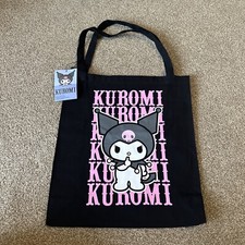 Sanrio Hello Kitty Kuromi Black Tote Bag Bnwt Primark 