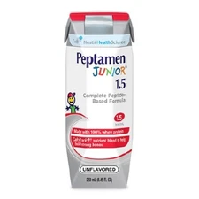 Peptamen Junior 1.5, Unflavored, Carton, Ready to Use, 1 Count BRAND
