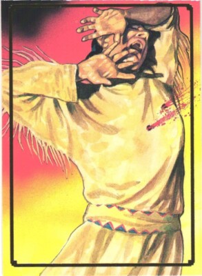 1995 Bon Air Native Americans #60 Massacre at Bad Axe
